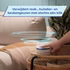 AirReset™ | Verwijdert rook-, huisdier- en kookgeuren in één druk op de knop.