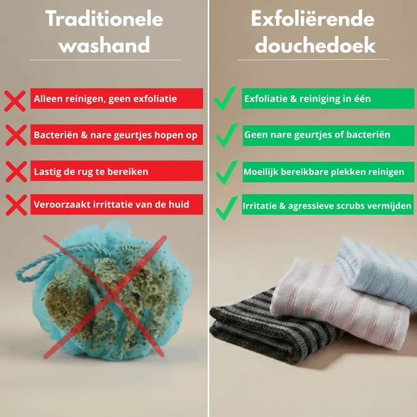 Serviette exfoliante Sakura™