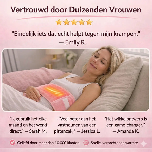 CrampEase™ | Comfort Tijdens Je Cyclus