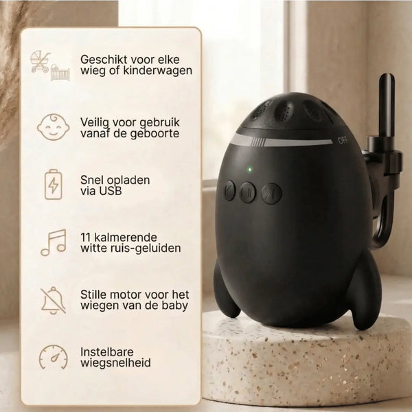 BuggyRocker | Automatische Kinderwagen Schommelaar